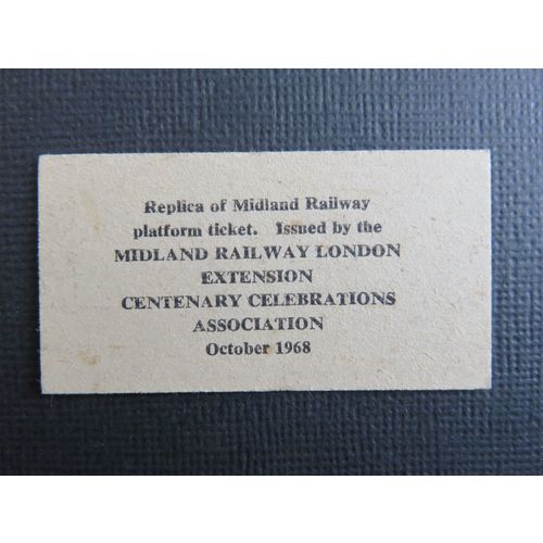 Midland Railway Bedford Replica Platform Ticket