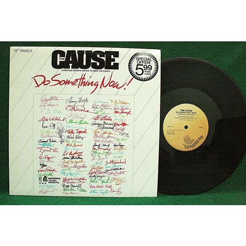 Cause (Camp/Madeira & Various) - Do Something Now - 12” Single - SPR 1110 - NM