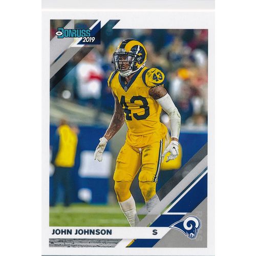 2019 Donruss Football Base 144 John Johnson III Los Angeles Rams