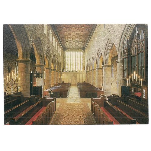 ST. MACHAR'S CATHEDRAL, ABERDEEN, vintage unused postcard 'Hail Caledonia' (a) =