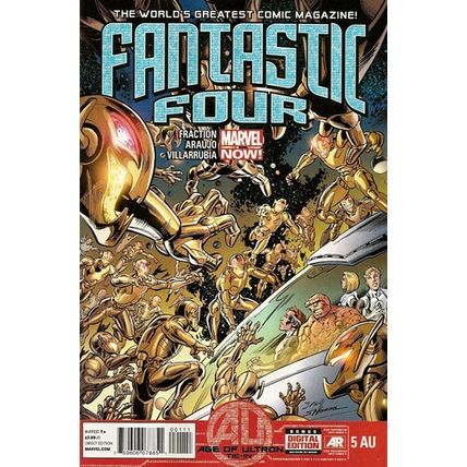 Fantastic Four (Vol 4) # 005 NM (CvrA) MODERN AGE COMICS