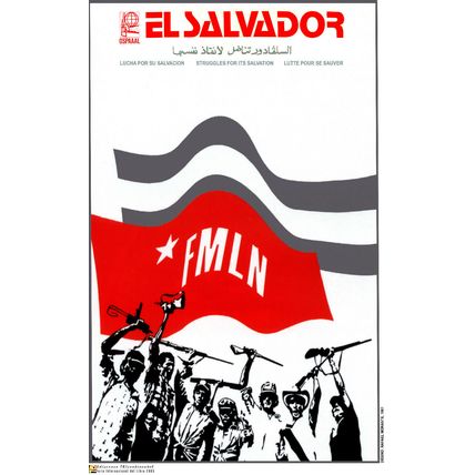 Political POSTER.EL SALVADOR Victory.FMLN.Central America Revolution Art.71