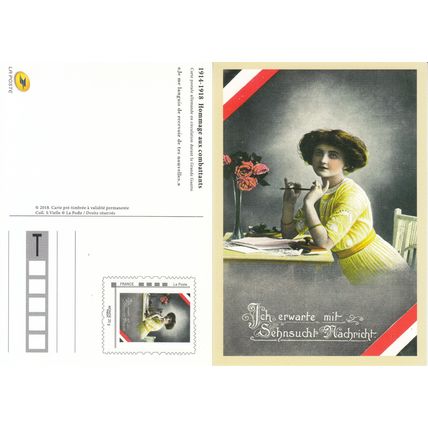France 2018 PAP Carte Nouvelles Neuf **