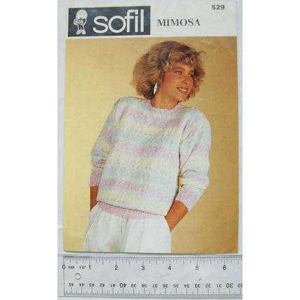 Vintage: Sofil 529 sweater, Mimosa