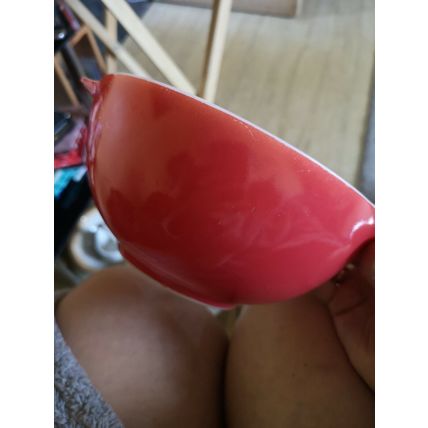 Jaj Pyrex Casserole Dish Red