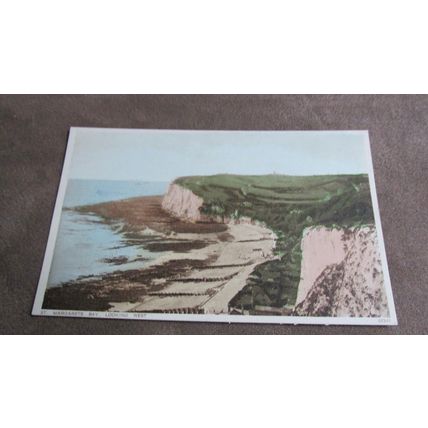 Photochrom Postcard - St Margarets Bay Looking West - Nr Deal / Dover Kent