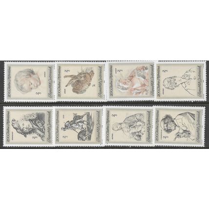1969 Michel 1307/1314 - MNH (**)