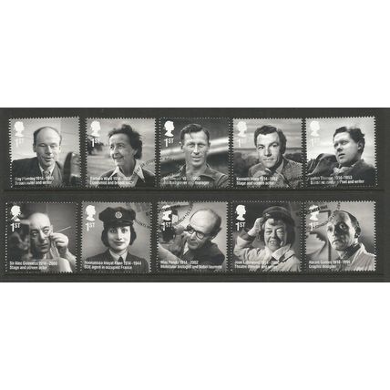 GB 2014 Remarkable Lives Fine Used Set SG 3579 / 3588