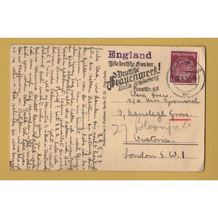 Zehlendorf - Fischtal Promenade - Riemeister Strasse - Used - Berlin May 1937