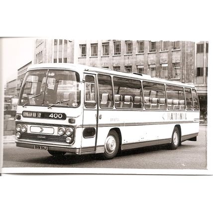 Black & White Photograph of Bristol Omnibus Co. Ltd. - BHW 84J