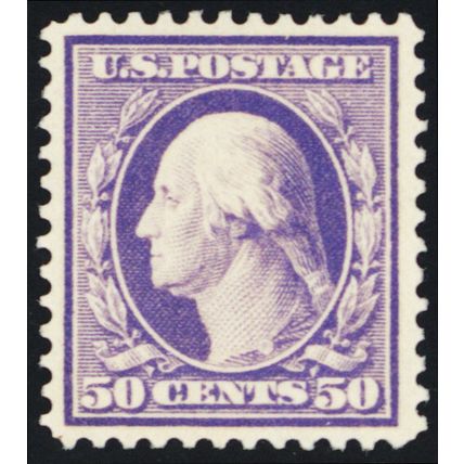 341, Mint XF/Superb LH 50¢ - Stunning Stamp! - Stuart Katz