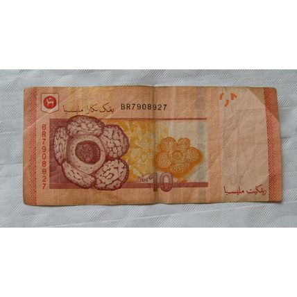 2011 Bank Negara Malaysia 10 ringitt bank note