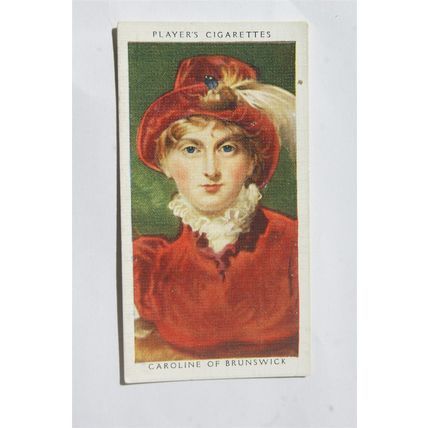 1936 Players Kings & Queens of England No. 43 Caroline of Brunswick