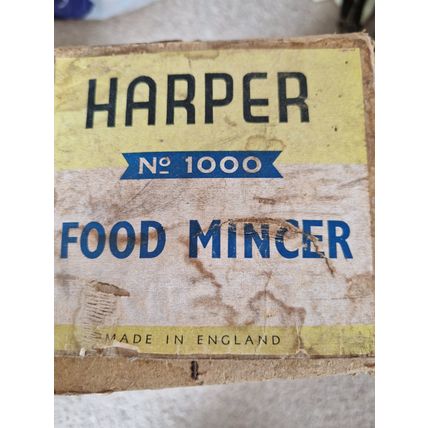 Vintage 1950's Harper Food Grinder