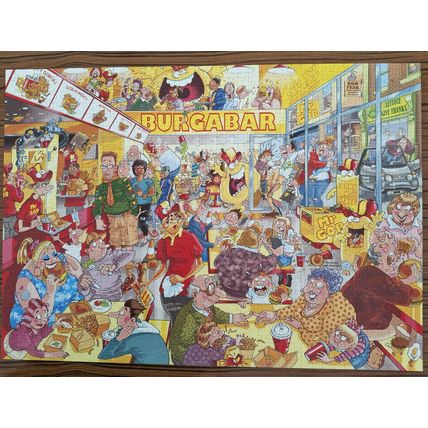 2 x Wasgij Destiny 1000 piece jigsaw puzzles