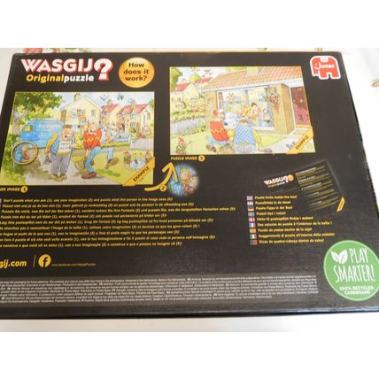 1000 piece jigsaw Wasgij 33 Original puzzle CALM ON THE CANAL