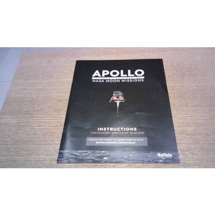 APOLLO; A GAME INSPIRED BY NASA MOON MISSIONS (Buffalo Games) NEW