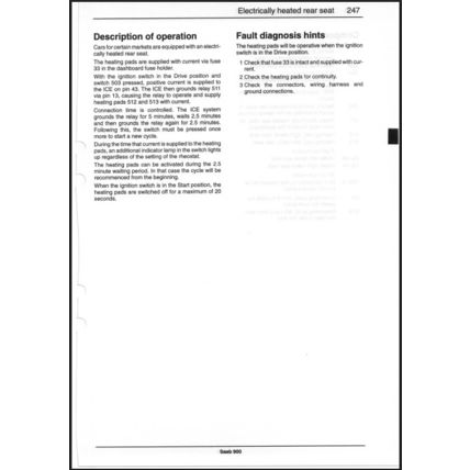 Saab 900 Electrical Wiring Diagrams Workshop Manual 1995 199627879 PDF