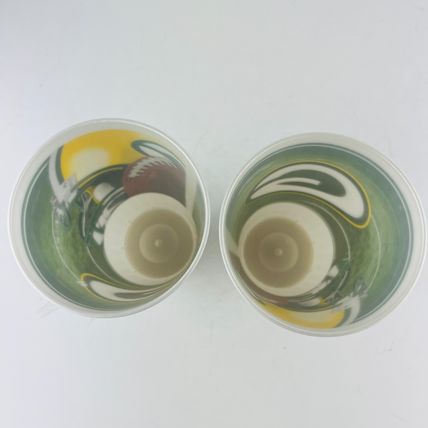 Green Bay Packers 32oz Logo Plastic 2 Cup Set