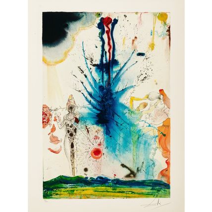 Salvador Dalí Aliyah 1968 picture 8 Poster Canvas Movie Film Print A0 A1 A2 A3 A