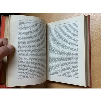 RARE* 1914 CHARLES DICKENS UNCOMMERCIAL TRAVELLER FIRESIDE EDITION HB BOOK (P4)