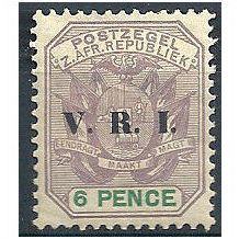 Transvaal 1900 SG232 6d Lilac & Green Mounted Mint.