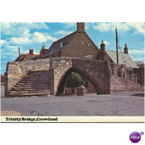 GB Postcard - Trinity Bridge, Crowland, Cambridgeshire