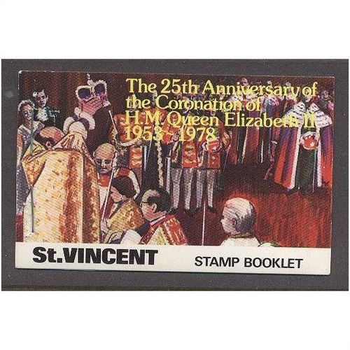 SB6 25th Anniversary of Coronation booklet.Unmounted Mint.dec12.stv