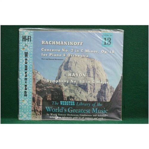 Unknown - Rachmaninoff: Con. No. 2/Haydn: Symph. No. 88 - Webster Vol. 13-Sealed