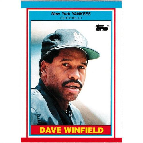 1989 Topps United Kingdom Minis - #84 - Dave Winfield