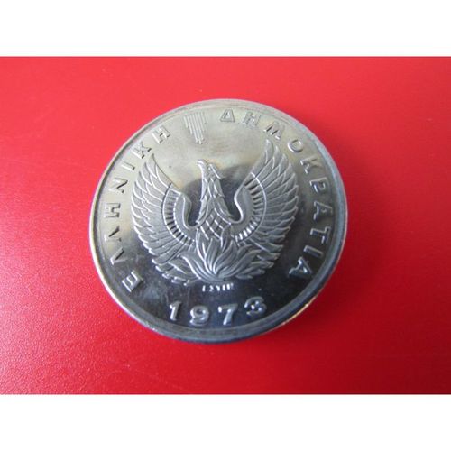 1973 GREECE 10 DRACHMA FREE POST. AP