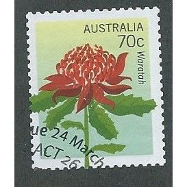 AUS 2014 60c (S/A) 'FLORAL EMBLEMS' (PERF 12.5) FINE USED (EBID37-319)