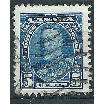 Canada 1935 SG345 4c Blue Fine Used . . ..