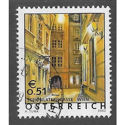 AUT 2002 51c ' TOURISM' FINE USED (EBID73-171)