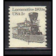 1897A 2c Locomotive Fine MNH Dry Gum CNS 2 PA5478