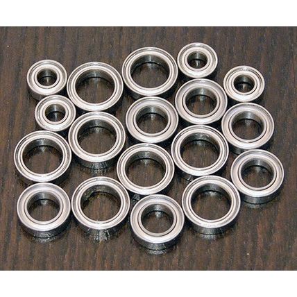 (18pcs) THUNDER TIGER TOMAHAWK BX / TOMAHAWK ST Metal Sealed Ball Bearing Set