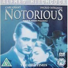 Notorious DVD Promo The Times Alfred Hitchcock Cary Grant