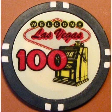Las Vegas Souvenir. $100 Casino Chip. Fantasy Chip. T11.