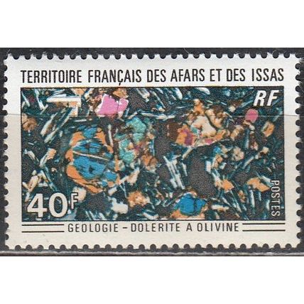 Afars & Issas 1971 Michel 50 Neuf ** Cote (2005) 15.00 € Dolérite à olivine