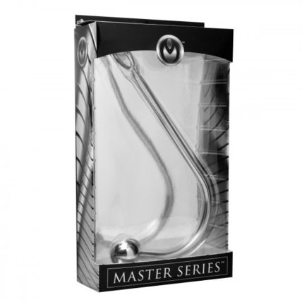 Hooked Stainless Steel Anal Hook Butt Master Series Bondage S&M BDSM Ass Plug Pl