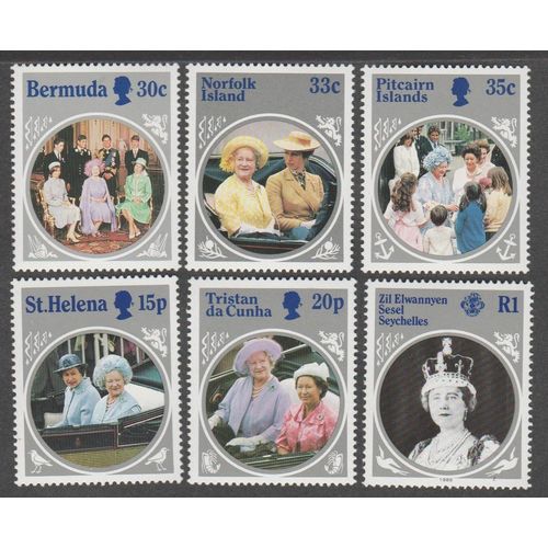 British Islands. 2000. Commemorating Queen Mum's 100th Birthday. UnMounted Mint.