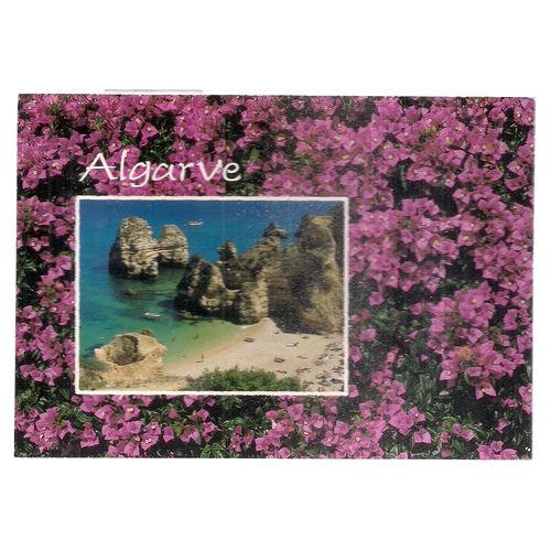 ALGARVE, PORTUGAL used vintage postcard 1998 postmark =