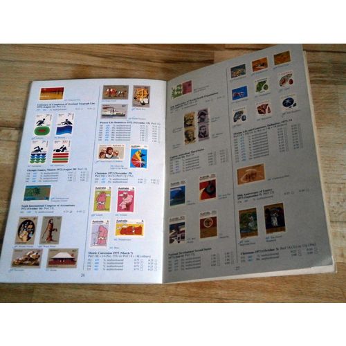 The Colour Catalogue Of Australian Stamps 1st Edition 1976