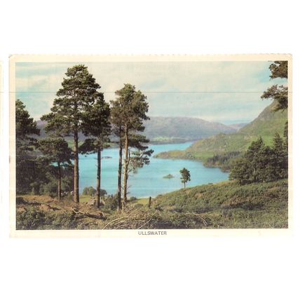 ULLSWATER , CUMBRIA unused vintage postcard. Colourmaster =