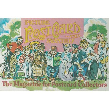 Postcard Monthly Advertising Postcard used VGC
