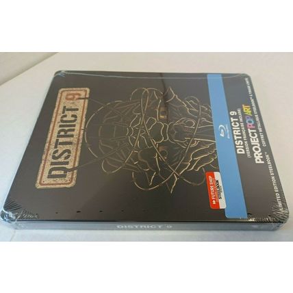 District 9 Steelbook (Blu-ray) NEW (Sealed)..Box Packing with Tracking