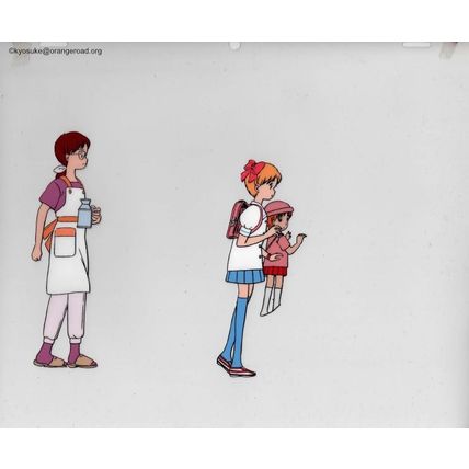 Hime-chan's Ribbon - 4 anime production cels - FREE shipping