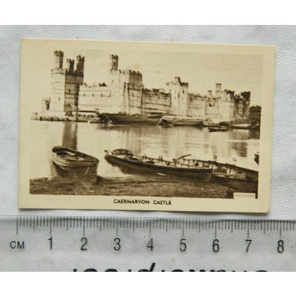 1936 CWS Beatall Tobacco Beauty Spots of Britain No. 9 Caernarvon Castle