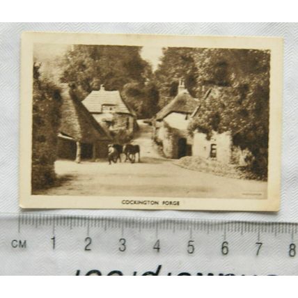 1936 CWS Beatall Tobacco Beauty Spots of Britain No. 21 Torquay Cockington Fprge