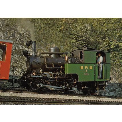 Brienzer Rothornbahn Hotel Rothorn Kulm Postcard